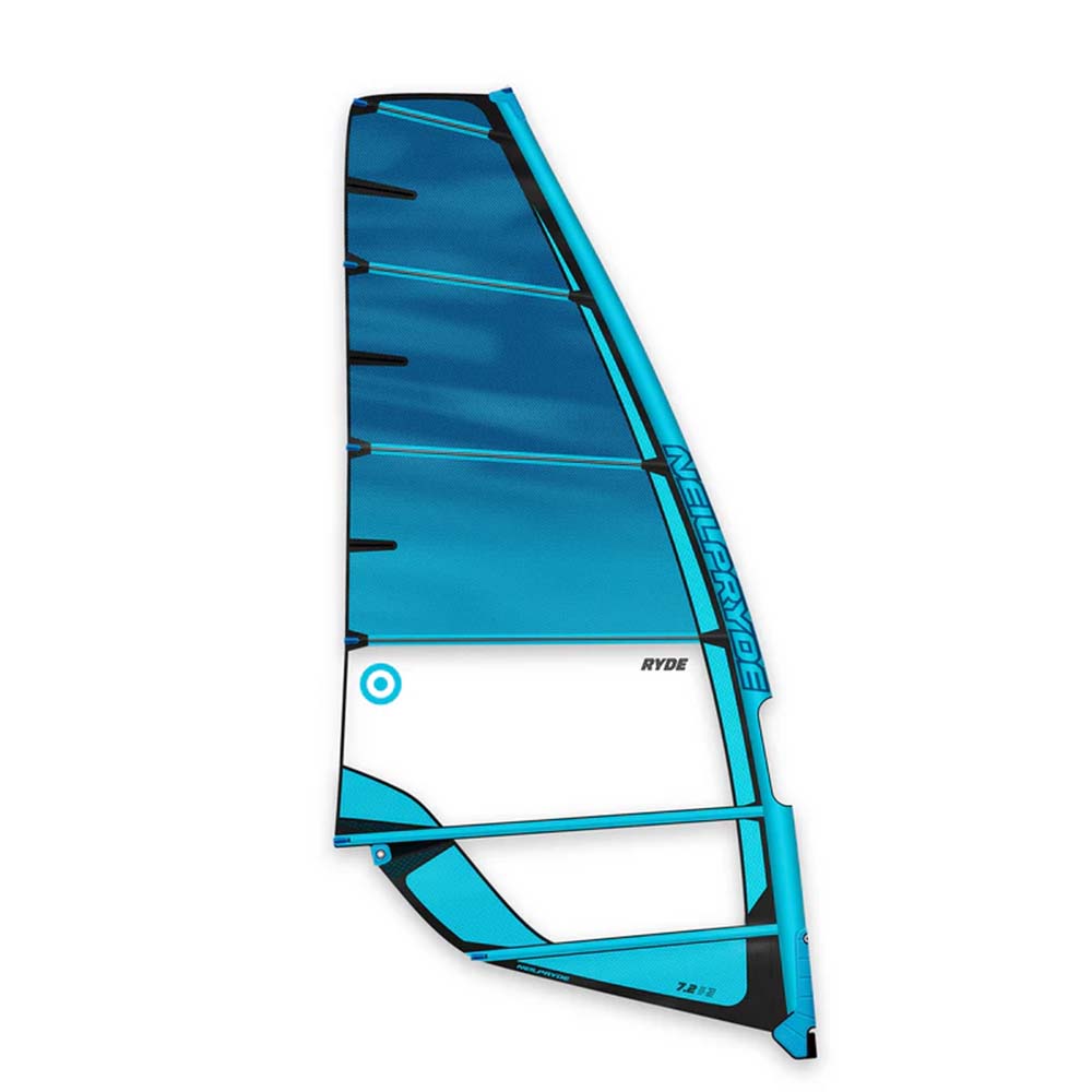 2025 Neil Pryde Ryde Windsurfing Sail - Blue / Deep Aqua 1