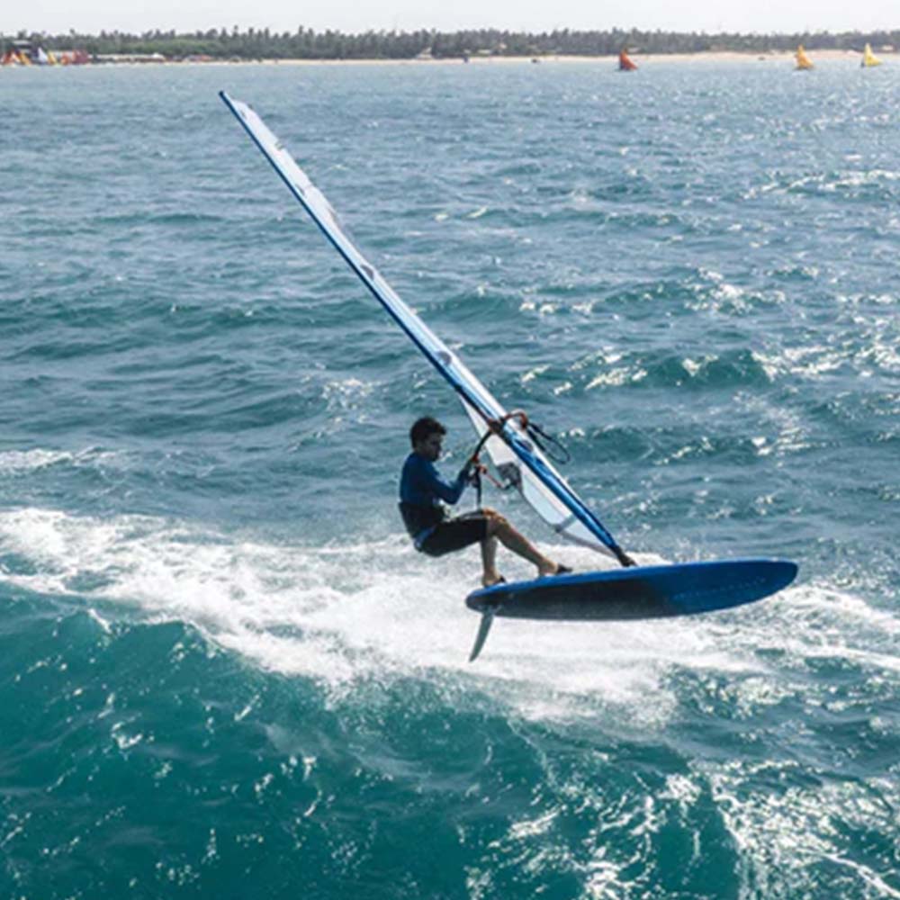2025 Neil Pryde Ryde Windsurfing Sail - Blue / Deep Aqua 4